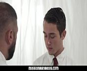 MissionaryBoyz - Handsome Missionary Boy Plows A Muscular Priest&rsquo;s Tight Asshole from sucking gay mormon man