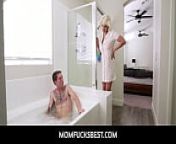 Blonde American Stepmother Reaching Stepson Bathroom For Sex - Charli Phoenix from charly caruso nude xxx fucking photo