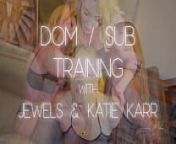 Ms Jewels teaches katie the basics of D/s. (Femdom Video) from www xxx 礎疑62www xxx 礎疑