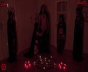 Something very strange happened during a satanic ritual, a candle lit by itself! from satanic