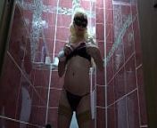Pregnant milf in stockings first cleans the toilet bowl, and then with a toilet brush fucks hairy pussy. Fetish masturbation. from mom toilet russian favicon ico