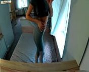 Sexy Step Sister in leggings Fucked Upside Down During Workout till squirt huge - Squir7een from xxx sexy photos gori fat desi wom