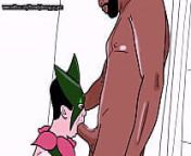 Gay dresses up as Meowscarada and eats a black man's cock (loop) from yaoi gay cartun sex video