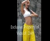 Sexy Indian Girl dancing in sports bra from indian girl bra boobs