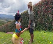 Laura Jones as Snow White steals milk from a careless dwarf from real life fairy f0rest fairy onlyfans collection
