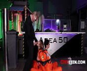 Curious Teens Caught In Area 50 And Free Use Interrogated from lexi lore and leda lotharia