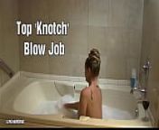 cocksucking blonde milf gets her face fucked while in the bubble bath from long hair bun drop porn