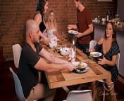 TEASER: Charlie invites her friends for dinner which ends up in a crazy group sex! from nsfw tiktok when