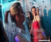 Party girls have fun in club from lesbian girls having fun with each others