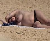 Beautiful busty pregnant topless at the beach 04 from tonia topless at the beachl so