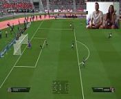 Fucking A Hot Brazilian With Natural Big Tits After Playing FIFA from new goal v