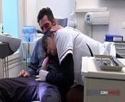 Dentist Anna Polina anal sex with her patient from risky sex at work