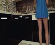 Teen without panties got caught on spy cam from راس السنه