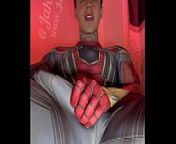 Jakipz Strokes His Massive Cock In Super Hero Costumes Before Shooting A Huge Load from gay jakipz