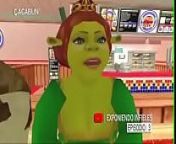 CJ exponiendo infieles: Shrek y Fiona from shrek c