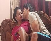 Step-Brother's friend(Jhonty) fucked hard with his Step-sister(Diya) while she was alone in the room from alone with step son