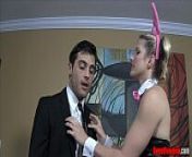 Whore Wife - Cuck Hubby CORY CHASE BALLBUSTING from bunny glamazon femdom