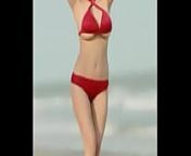 Cute bikini girl Jurarak untao from thai bikini strip