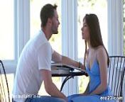 Winter Jade persuades handsome dude to plow her from movie sex scienc