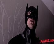 Demon Lilith Seduces Batman w Lilith Luxe Christian Wilde SUPERHEROINE BLOWJOB from lilith drains life forces