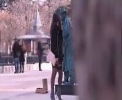 &quot;Wanna do a street blowjob?&quot; Lucia picks up a lucky guy in the Madrid park from ruru madrid fake nude