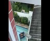 Flagra casal tranzando na piscina em sao paulo brasil from couple caught having sex in