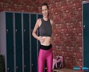 hannah-z-trainers-treat full hd from hannah locker clean with me