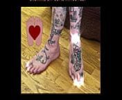 Tattooed Feet from actar feet