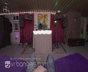 VRBangers Sexy Asian DJ Rocks Your Hard Cock In Her Mouth from banger sex video