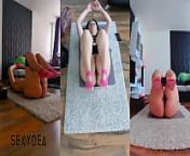 The Ultimate Big Booty Experience: Unveiling My Naked Workout from 3 Different Angles for Maximum Thrills! from booty workout