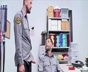 Cop Sticks His Dick Inside Another Cop from spy cop gay sex