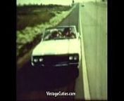 Three Hitchhiking Girls Getting Fucked from women 1970