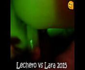 Lechero vs Lara 2015 con AudioReal y Screeen from 2015 cena vs rusev wrestlemania