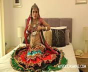 Gujarati Indian Babe Jasmine Mathur Garba Dance from college desi nude dance