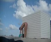 My Exhibitionist Wife Helena Price #464 Part 1 - Topless Beach Teasing Voyeurs!! from wife surprised by husband part two joins in