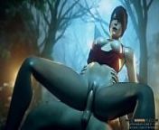 FapZone // Morrigan (Dragon Age Inquisition) from dragon animation