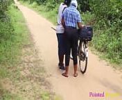 Local girl on a bicycle not knowing how to fix the fault. Taken inside the bush by a man who assisted her fix it and got romance in the process from local village sex man girl as xxx pg indian ass hindi