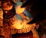 Furry Jackal Fucks Tribe Furry Cheetah from himba tribe sex