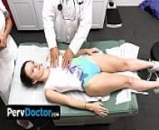 PervDoctor - Sporty Fit Girl Go To Her Doctors Appointment And Received Some Kinky Treatment from doctor gayo girl pussy chakep video