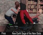 New Earth Saga of the New Gods Demo from sexual nudity visual novel