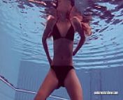 Very hairy babe Lucy Gurchenko swimming nude from xxx katrena kaf nage poto www com