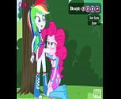 MLP - Clop - Pinkie Pie x Futa Rainbow Dash by PeachyPop34 (Sound Added, HD) from equestria girls pinkie pie39s boobs xxx