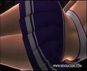 ecchi d. or Alive 5 Ultimate Sexy Ecchi Cheerleader Ayane anime girls from www nayantaraxxx com ayan nude h