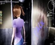 My Lust Wish [SFM Hentai game] Ep.1 Wet dream of innocent college girl in the train from wish innocent hentai