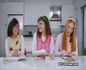 Reading a naughty book ends in wild foursome from super book nigro video hd gals 10 g