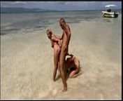 Carla Cox and Cindy Dollar on the Beach Masturbating and Getting Anal from cox bazar sexy beach