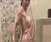 Watch me take a hot soapy shower from watch shower hot