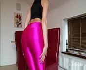 Hot Pink Ass Worship from pants with glipper stretc race ww xxx ma