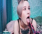 Ultimate AHEGAO : Masturbation, Pov Blowjob, Double Dildo Sucking from katyuska moonfox pov dildo blowjob porn video mp4