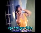 Actress Popy ass & navel show in Bangla Movie hot rain song from popy fat song